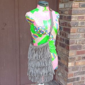 American Eagle Outfitters Leather Fringe Ourse